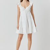 Tiered Mini Dress
