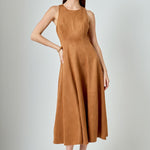 Faux Suede Midi Dress – Endless Rose