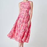 Floral Print Midi Dress