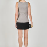 Knit Sleeveless Long Top