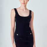 Velvet Mini Dress