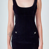 Velvet Mini Dress