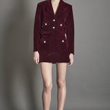 Cropped Collared Blazer