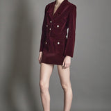 Cropped Collared Blazer