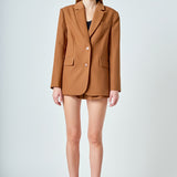 Everyday Oversize 2 button Blazer