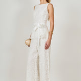 Lace Wide Leg Pants