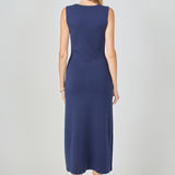 Knit Sleeveless Midi Dress