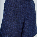 Tweed Relaxed Long Shorts