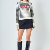 Colette Endless Striped Sweater