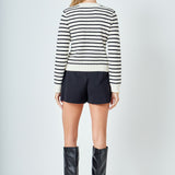 Colette Endless Striped Sweater