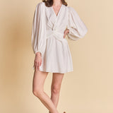Twist Front Mini Dress