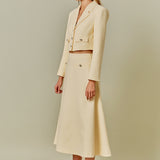 Cropped Tweed Jacket