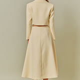 Cropped Tweed Jacket