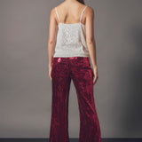 Sequins Cowl Neck Top