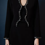 Jewel Scalloped Jacket