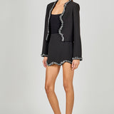 Jewel Scalloped Jacket