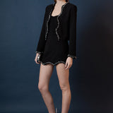 Jewel Scalloped Jacket