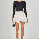 Long Sleeve Open Back Knit Mini Dress – Endless Rose