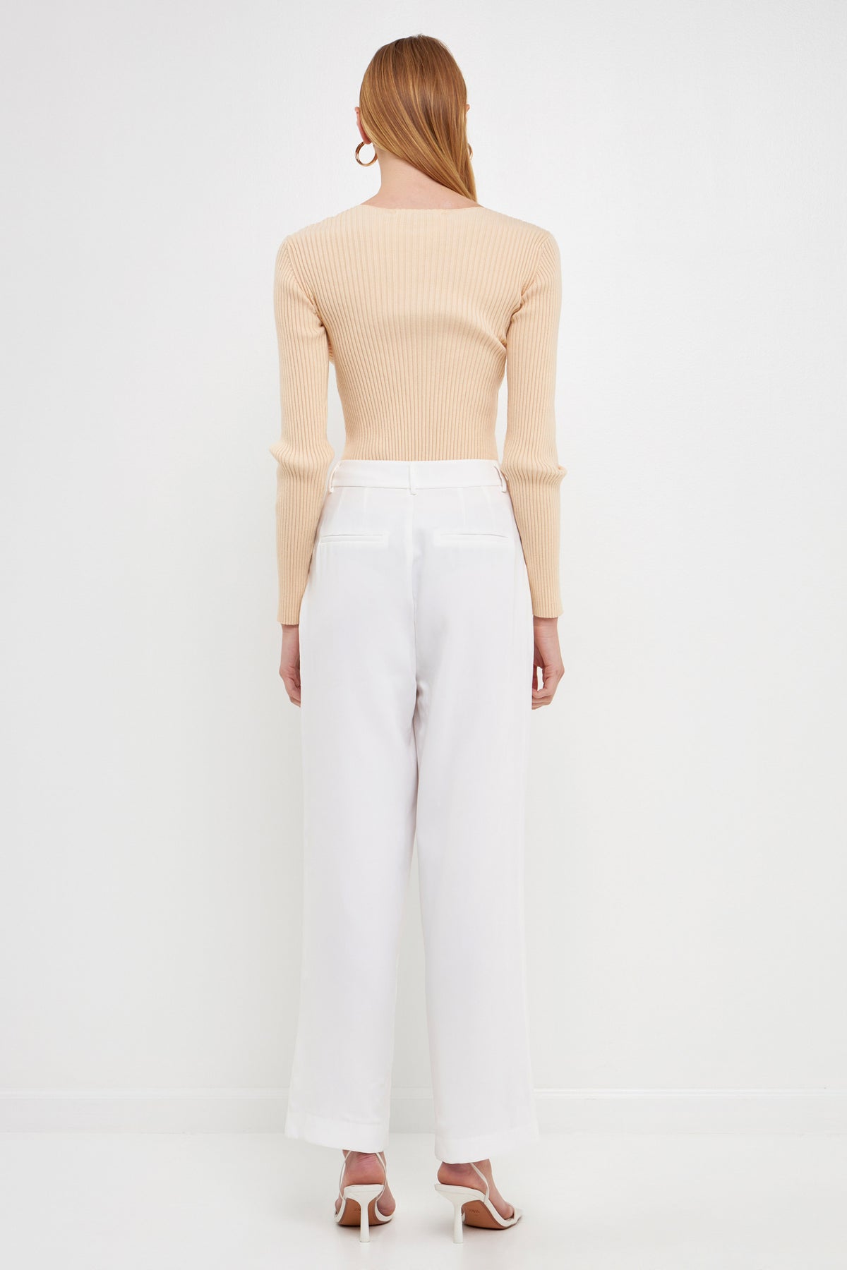 Knit Wrap Sweater