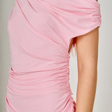 Off Shoulder Midi Dress
