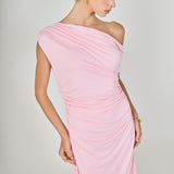 Off Shoulder Midi Dress