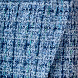 Tweed Front Flap Wrap Skirt