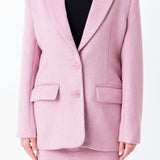 Wool Boxy Oversize Blazer