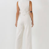 Wide Leg Linen Pants