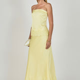Strapless lace Top