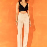 Back Tie Elevated Knit Bralette
