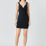 Tie Back Mini Dress