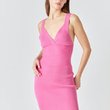 Tie Back Mini Dress