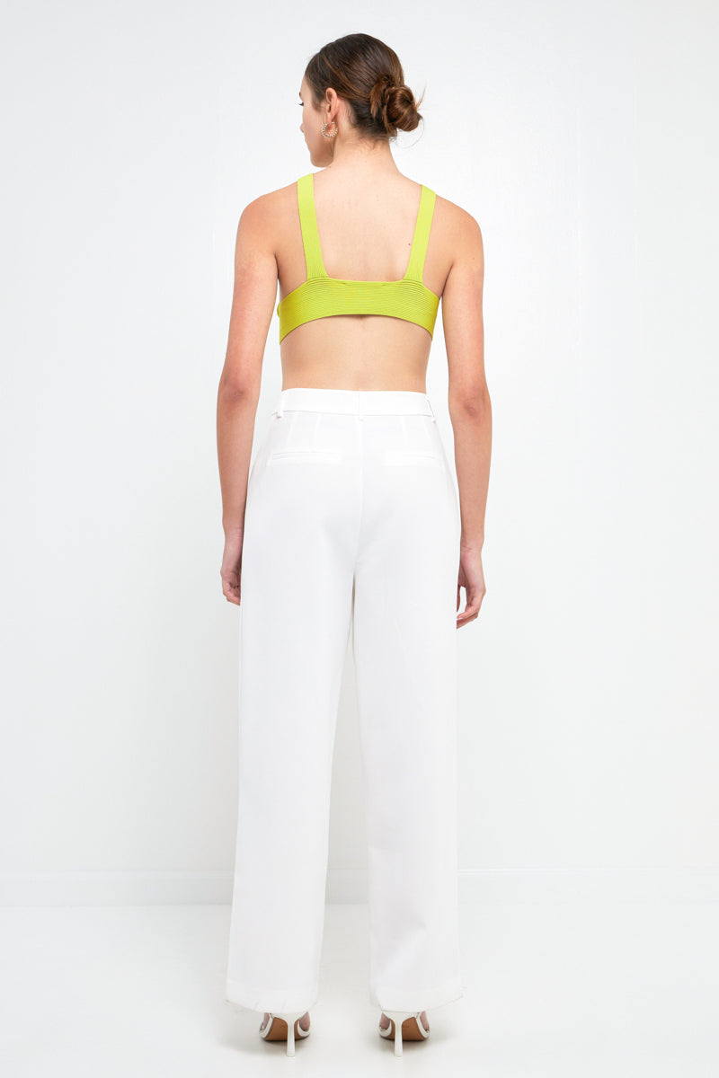 Twisted Ribbed Bralette
