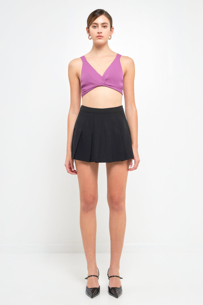 Twisted Ribbed Bralette