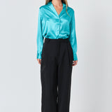 Classic Satin Over Shirt