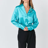 Classic Satin Over Shirt