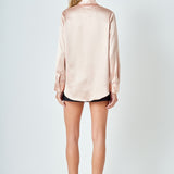 Classic Satin Over Shirt