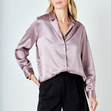 Classic Satin Over Shirt