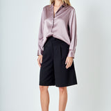 Classic Satin Over Shirt