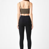 Adjustable Bustier Crop Top