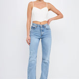 Adjustable Bustier Crop Top