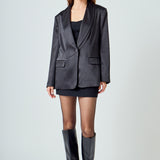 Satin Blazer