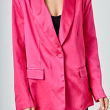 Satin Blazer