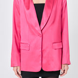 Satin Blazer