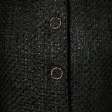 Sleeveless Tweed Mini Dress