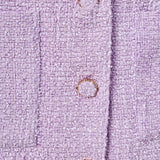 Sleeveless Tweed Mini Dress