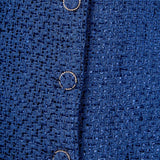 Sleeveless Tweed Mini Dress