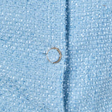 Sleeveless Tweed Mini Dress