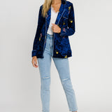 Velvet Pajama Jacket
