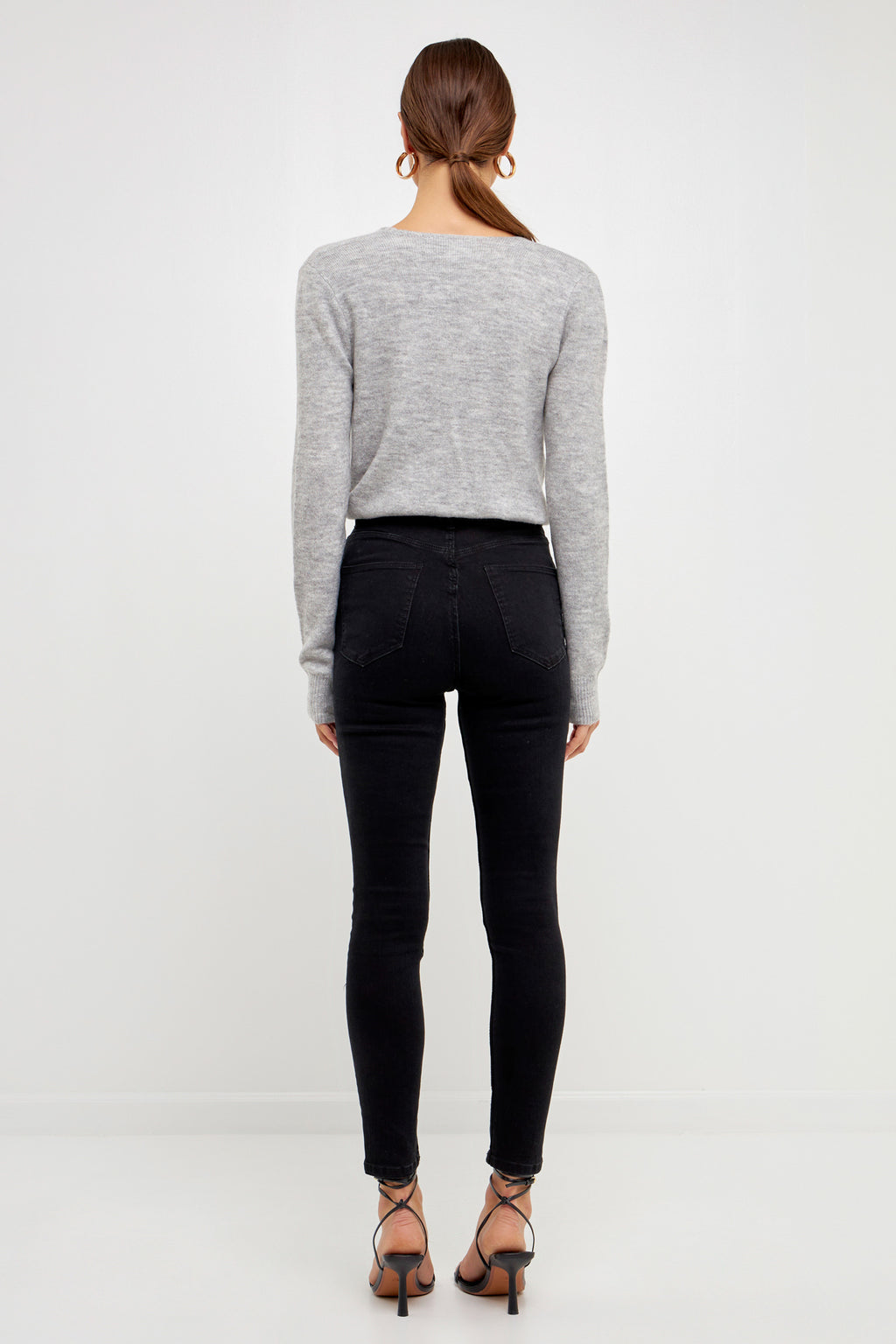 Wrapped Knit Top